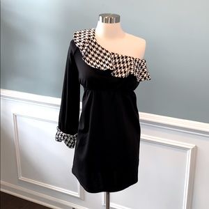 Judith March Houndstooth Dress Size Medium
